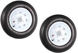 Includes base, plastic rim nut, and core. 2 Pack Trailer Tires On White Wheel Rims 530 12 5 30 12 5 30 X 12 Load C 4 Lug Walmart Com Walmart Com
