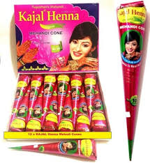 Organic Dark Brown Kajal Henna Bridal Mehndi Cones Wholesale Etsy