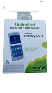 3.5 out of 5 stars 22 ratings | 26 … Unlocked Cricket Samsung Galaxy Sol 3 4g Lte 711868002517 Ebay