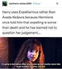 The Secret Behind Harry Choosing Expelliarmus As His Go To Spell Harrypotter We only take action to enforce reddit's. the secret behind harry choosing
