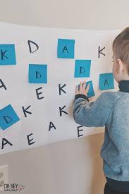 I think teaching letters with alphabet puzzles are an . Name Activities For Toddlers Oh Hey Let S Play