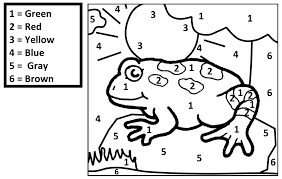 free printable color by number coloring pages best coloring pages for kids
