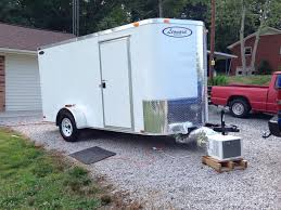 And i'm not sure, but i think that the ac unit might actually be pulling in outside air into. Enclosed Trailer Project For Trail Wildcat Forum