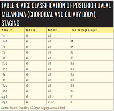 Retina Today Updated Ajcc Classification For Posterior