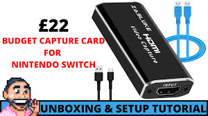 A big factor to consider with a capture card is how easy it is to actually use. Zasluke Game Capture Card Unboxing Tutorial Nintendo Switch Obs Capturecard Games Freezer Retrogaming Video Games And Games Culture