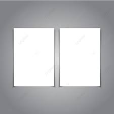 Die anschrift des absenders und empfängers bei den c4 briefumschlägen für a4 blätter positionieren. Leeres A4 Papier Vorlage A4 Leer Papier Png Und Vektor Zum Kostenlosen Download