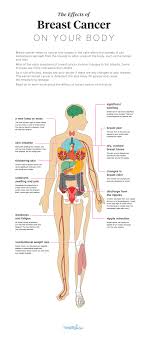 This may be because cancer cells use up much of the body's energy supply. 12 Effects Of Breast Cancer On The Body