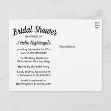 Create Your Own Invitation Postcard Zazzle Com Wedding Birds Bridal Shower Invitations Bridal Shower
