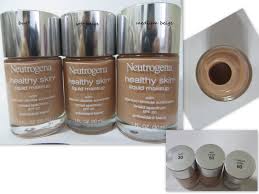 Neutrogena Healthy Skin Liquid Makeup Color Swatches