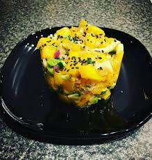 Tartare Avocat Mangue Et Fruits De La Passion Les Recettes De Cuisine Et Mets Recette Recettes De Cuisine Recette Alimentation