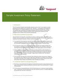 Get Our Sample Of Investment Policy Statement Template For Individuals For Free Statement Template Investing Accounting Principles