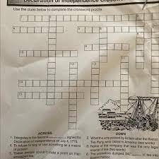 Smart, easy and fun crossword puzzles to get your day started with a smile. The Boston Tea Party And The Declaration Of Independence Crossword Puzzle Brainly Com
