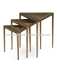 Source Contemporary Coffee Side Table Set Of 3 Stainless Steel Tea Table On M Alibaba Com Nesting Tables Table Stainless Steel Coffee Table