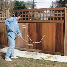 Work with the grain of the wood. How To Renew Wooden Fences Diy Family Handyman