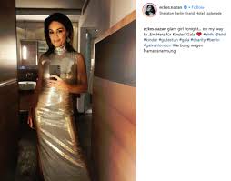 Waar en wanneer werd nazan eckes geboren? Celebs Style Get Nazan Eckes Dress Ein Herz Fuer Kinder Gala 2018 Lw Closet