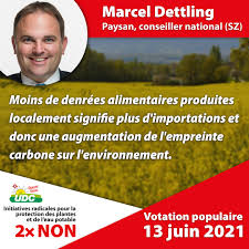 Le ps dit non à cette loi. Udc Suisse Temoignage 2x Non Aux Initiatives Anti Agricoles