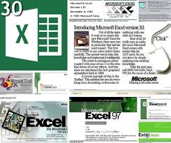 Excel 30 Years The History Of Excellence Excel Living Skills Learning Microsoft