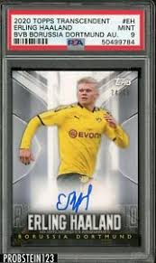 In the auto generated save he remains at salzburg for a couple of seasons before making a £32m switch to psg. Erling Haaland Auto 2019 Topps Chrome Bundesliga Erling Haaland Auto Psa 9 Ocak 2019 Da Avusturya Tarafi Red Antonie Male