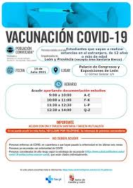 Según marca el ministerio de sanidad en españa, los bebés deben ser vacunados desde el ministerio de sanidad, consumo y bienestar social de españa ha acordado ya la aprobación del calendario de vacunación 2020 común para. Calendario De Vacunacion Masiva En Leon Leonoticias