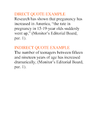 In apa format, block quotes are considered when the quotation has more than 40 words. Block Quotes Ama Example Quotesgram