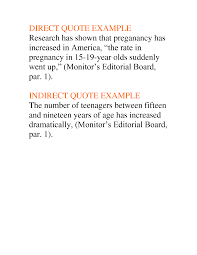 For quotations of fewer than 40 words, add quotation marks around the words and incorporate the quote into your own text—there is no additional format quotations of 40 words or more as block quotations: Block Quotes Ama Example Quotesgram