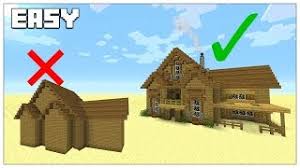 Let these minecraft building ideas inspire you to start placing down those blocks. Easy Tips To Build Better In Minecraft Survival House Tutorial 2016 Tu35