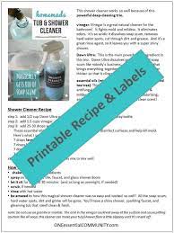 We did not find results for: Homemade Shower Cleaner One Essential Community