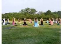 Yoga in the Walled Garden