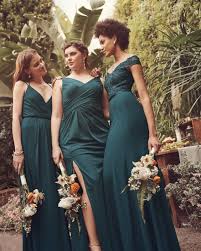 New Color Alert Shades Of Green David S Bridal Blog Green Bridesmaid Dresses Turquoise Bridesmaid Dresses Davids Bridal Bridesmaid Dresses