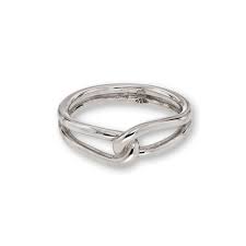 Get the Designer Sterling Silver Entwined Ring at Online Store - J.H.  Breakell and Co.