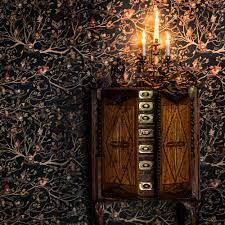 Create a magical adventure in their bedroom or nursery with enchanting bedding and decor. Black Family Tapestry Wallpaper Harry Potter Wallpaper Mural Minalima