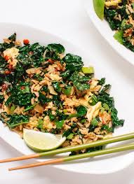 Spicy Kale And Coconut Fried Rice Cookie And Kate Recipe Healthy Recipes Greens Recipe Vegetarian Dishes