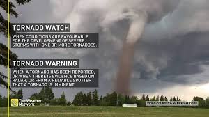Where are tornadoes in ontario? Jaclyn Whittal On Twitter We Don T Get A Lot Of Tornado Warnings In Southern Ontario But When We Do It Is Important To Know What The Difference Between A Watch And A