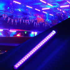 30cm 14w 110 220v 24 Led Uv Black Light Bar Uv 395nm Blacklight Dj Party Club Halloween Effect Light Fixture Stage Decor Eu Us Stage Lighting Effect Aliexpress