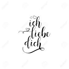 Context sentences for ich liebe dich auch in english. Ich Liebe Dich Lettering Translate From German I Love You Phrase Royalty Free Cliparts Vectors And Stock Illustration Image 94441537