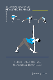 Parivrtta Trikonasana Sequence Jason Crandell Vinyasa Yoga Method Yoga Sequences Vinyasa Yoga Hatha Yoga Asanas