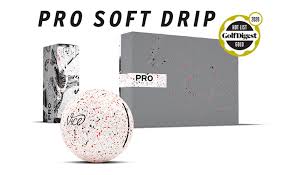 Water is dripping from that leaky faucet. Vice Golf Balls Pro Soft Drip Red