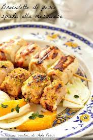 Braciolette Di Pesce Spada Alla Messinese Ricetta Ricette Cucinare Il Pesce Ricette Con Crostacei