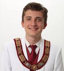 AZ PSMC Jared Replogle has won his election and Saturday will be collared  the 53rd International Congress Secretary of DeMolay International. Arizona  DeMolay is proud of his accomplishment.