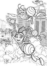 Bee movie pictures to print and color. The Bee Movie Barry Coloring Page Coloringsheet