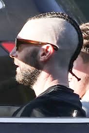 Here's adam and his gorgeous hair in 2012. Adam Levine S Bold New Cornrows Will Have You Doing A Double Take Entertainment Tonight