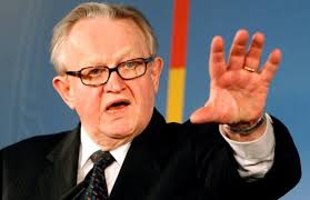 Ex-Finnish president wins Nobel Peace Prize