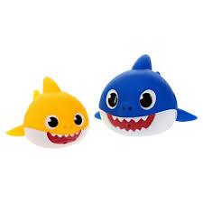 Pinkfong Nickelodeon Bath Squirters Baby Shark Daddy Shark 2pk Target