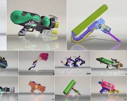 スプラトゥーン3の新ブキの画像