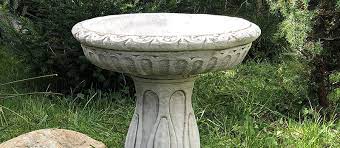 Apr 23, 2018 · apply a waterproof sealant, such as polyurethane, which is safe for birds according to tufts university, over the finished paint job once it dries on the bird bath in an even coat. Stone Bird Baths Choosing Caring For A Bird Bath Bird Spot