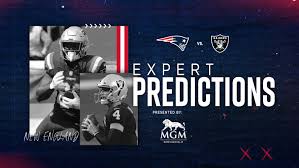 With a matchup between the ravens and the chiefs looming on monday, the rest of the week feels like an appetizer. Expert Predictions Week 3 Picks For Patriots Vs Raiders