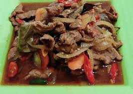 Ribuan resep masakan dan lengkap dengan cara memasak resep makanan indonesia, internasional, baik tradisonal atau modern menggunakan langkah yang mudah dan praktis. Beef Slice Spicy Ala Yoshinoya