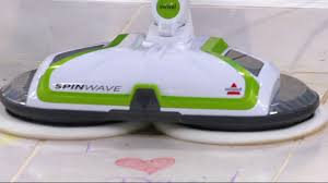 Bissell Spinwave Powered Hard Floor Mop Pads Bissell Spinwave Powered Hard Floor Rotating Mop On Qvc Youtube Diy Cleaning Products Hard Floor Mops
