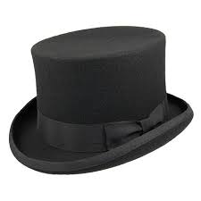 Jaxon James Mid Crown Top Hat Black From Village Hats Odezhda