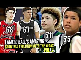 1 jersey for lamelo or a no. Lamelo Ball S Amazing Evolution Through The Years Vol 2 From 5 5 13 Y O To 6 8 18 Year Old Youtube